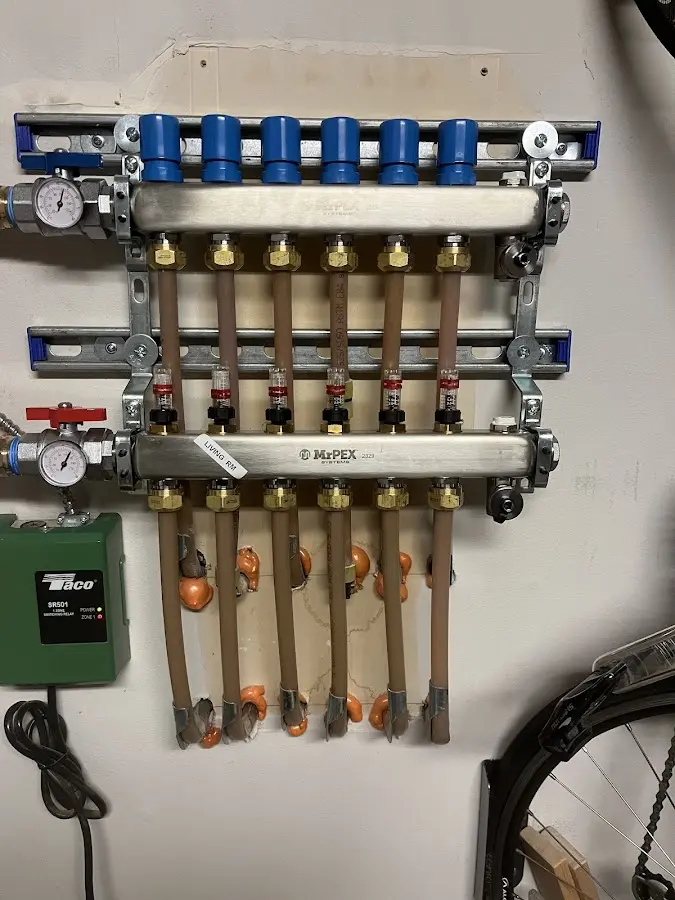 Plumber performing Leak Detection at a residential property in Merrifield